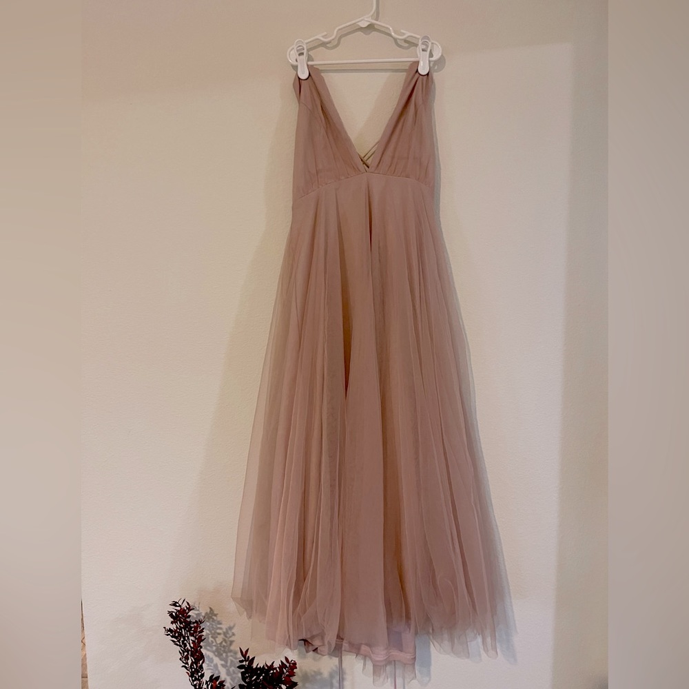 Dusty Pink Long Dress